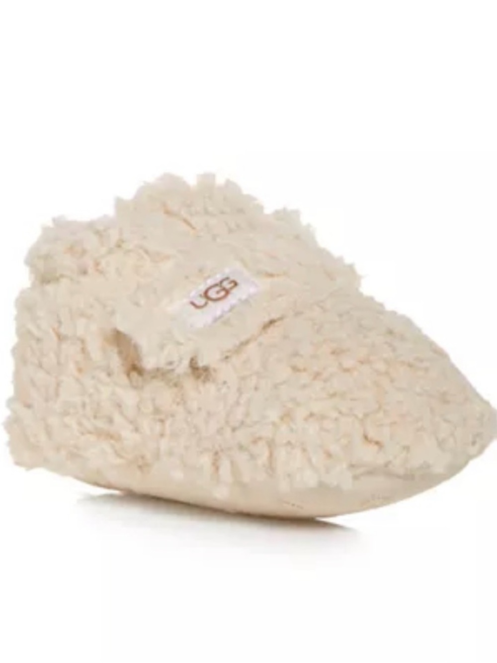 UGG Kids Cream Sherpa Slip-On